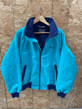 Vintage 90s Sportsmaster Teal Blue USA Tucker Jacket Size L